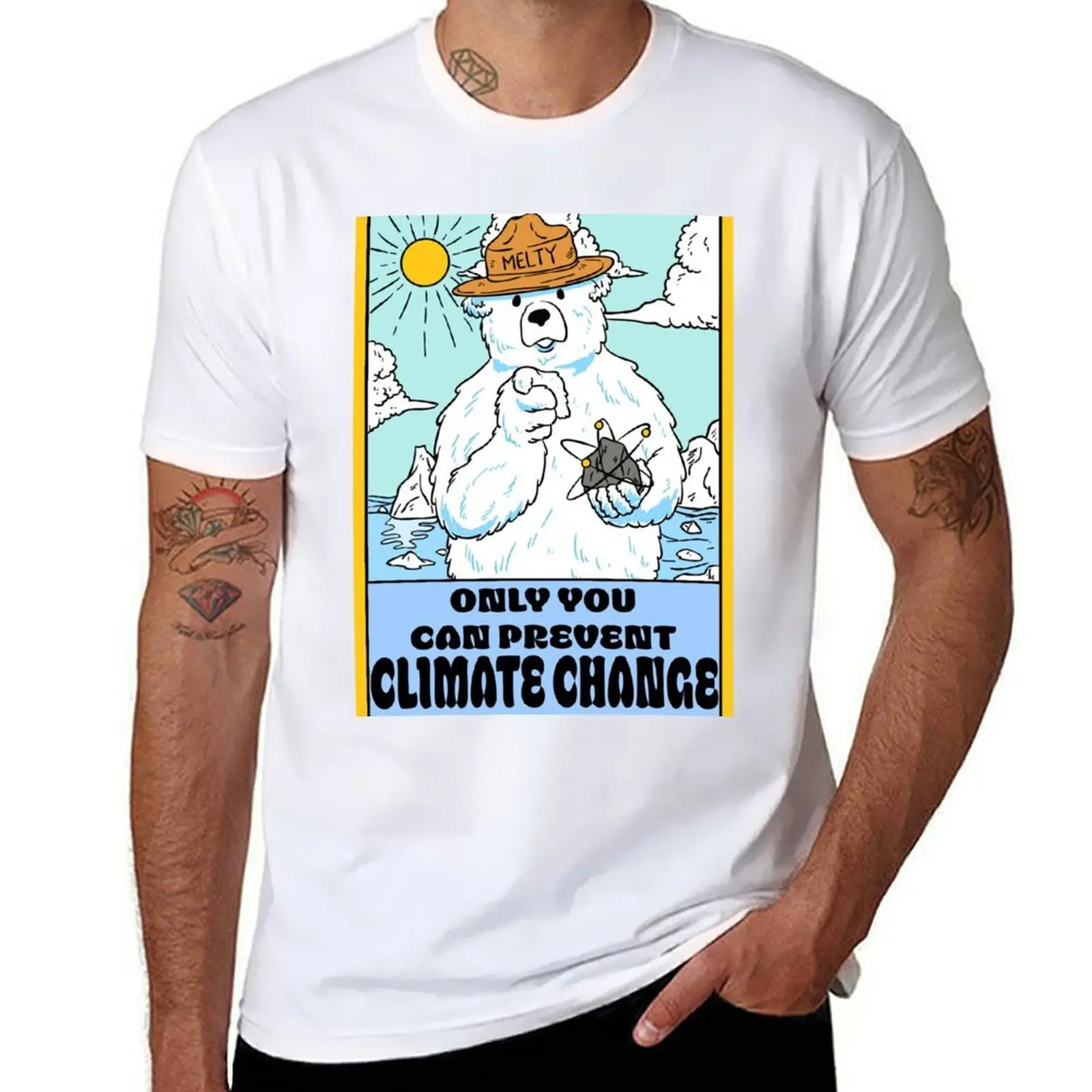 

Only You Can Prevent Climate Change T-Shirt black cotton t-shirt plain for man package anime tshirt T-Shirt