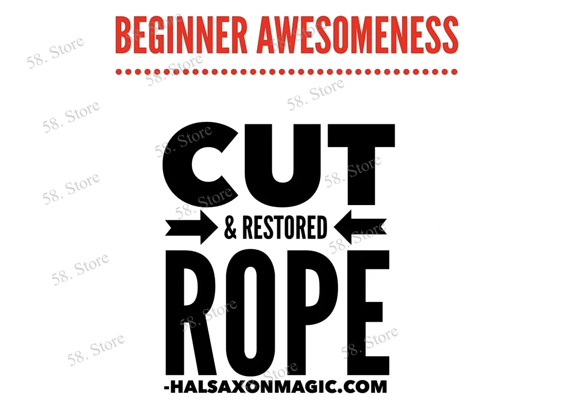 

The Beginner Cut And Restored Rope By Hal Saxon Magic tricks ( 58 Store Download )