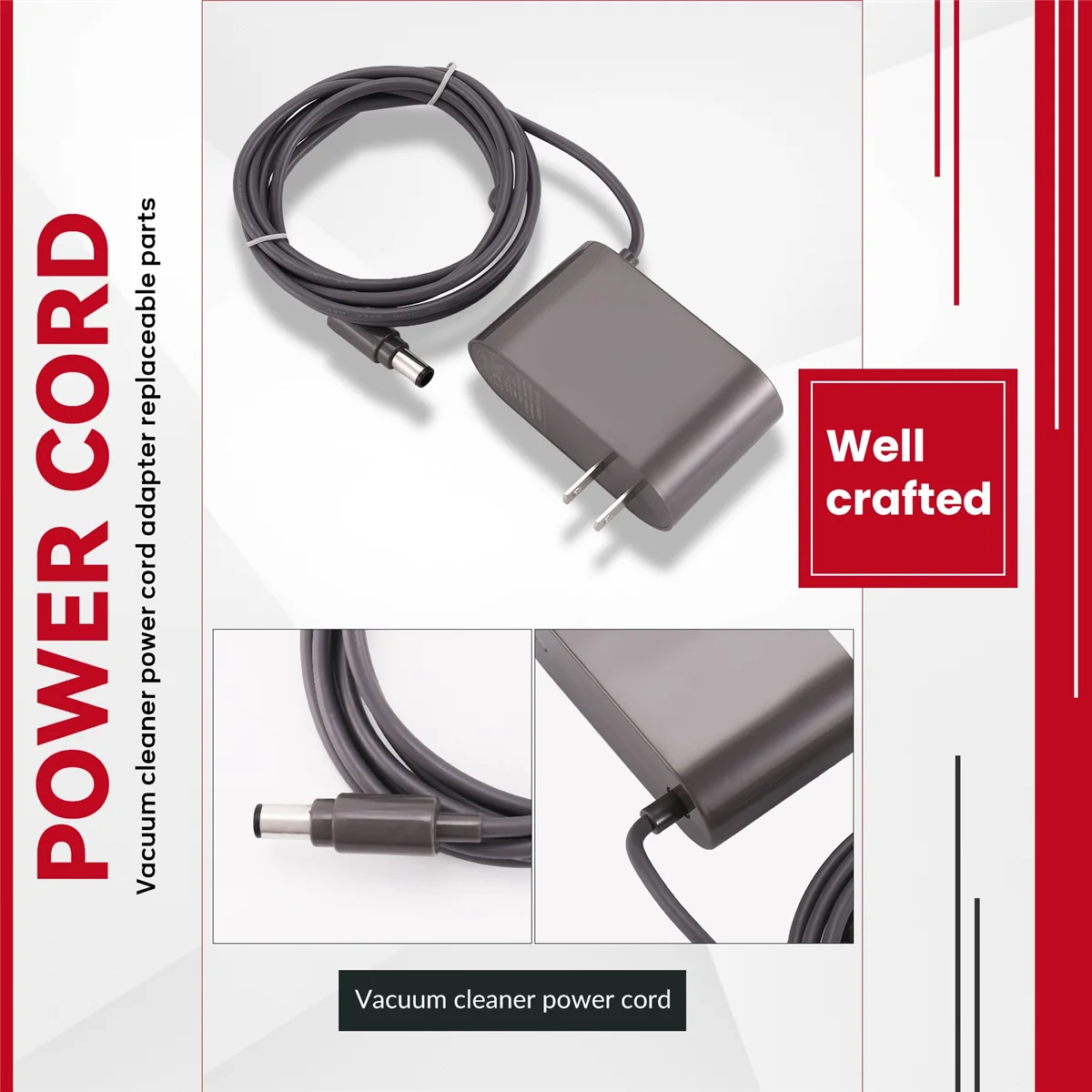 Chargeur pour Dyson DC30 DC31 DC34 DC35 DC44 DC4 DC54 DC56 Aspirateur Power rette Adaptateur Pièces de Rechange US Plug-A19G