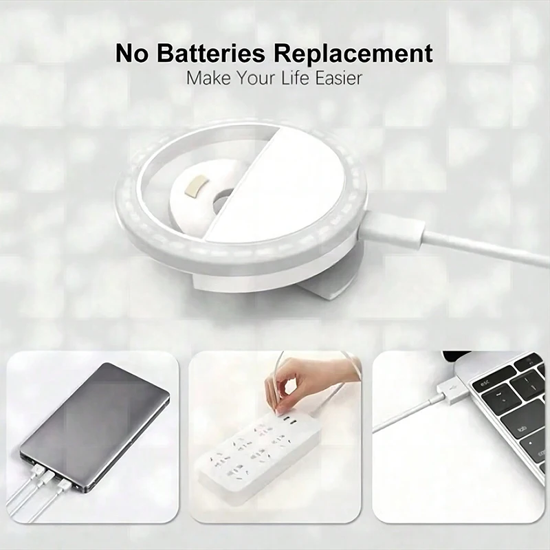 Рисунок 6 - Светодиодный кольцевой светильник для селфи