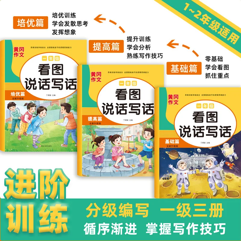Picture Based Speaking and Writing Training for 1-2 Grades: Basic Improvement and Optimization