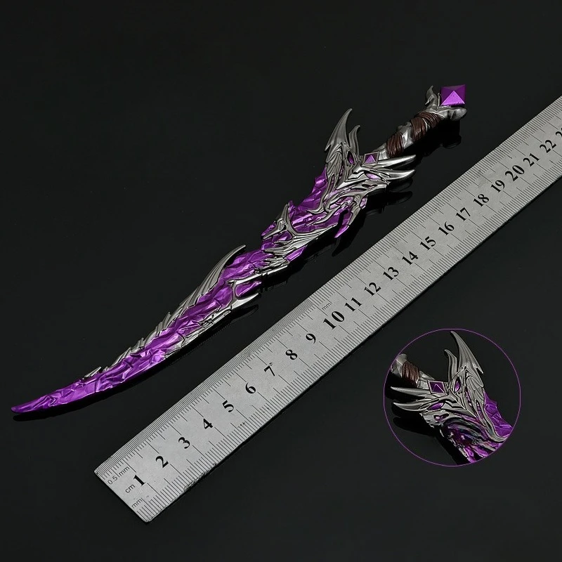 22 سنتيمتر جديد PUBG لعبة الطرفية نموذج معدني فلادي ذيل شوكة الحرف سطح المكتب الديكور الحلي عيد ميلاد مهرجان الهدايا اللعب