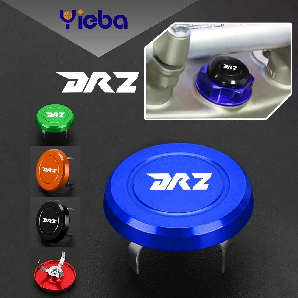 

For suzuki DRZ 400 DRZ400 S/SM DRZ400E DRZ400S DRZ400SM Motorcycle HandleBar Stem Shaft Decorative cover Steering Stem Nut Cap