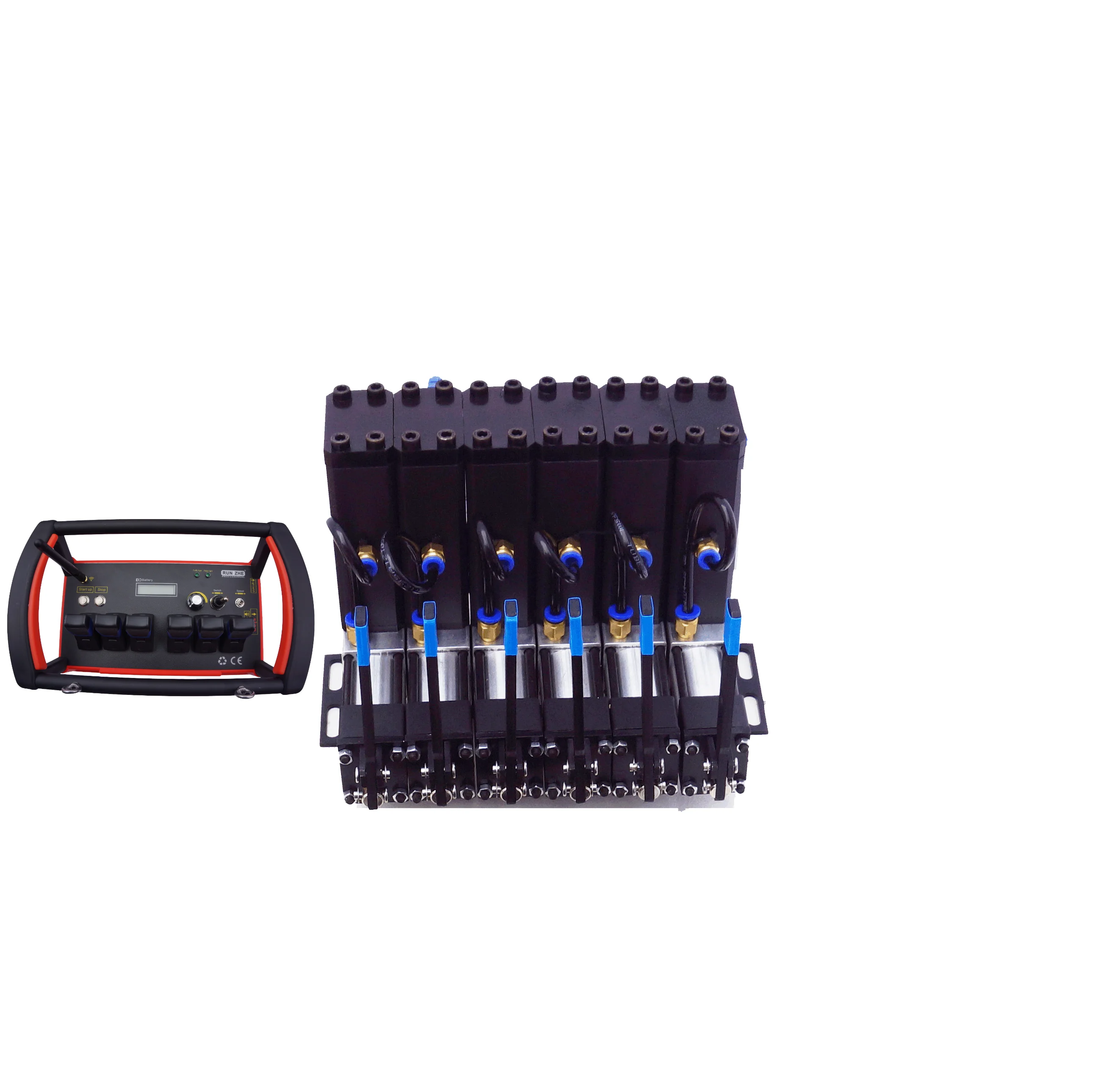 Factory price One-button control of truck crane, convenient wireless remote control/6 functions/12V, 24V/waterproof/