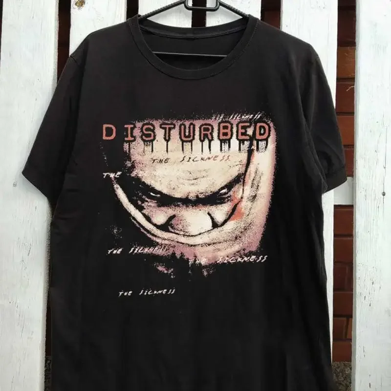 Nueva camiseta negra Disturbed Stupify The Sickness 2025 Fan, todas las tallas, KK62