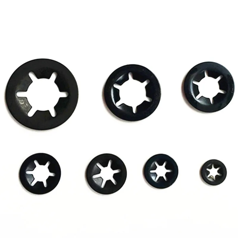 280pcs manganese steel cusp ring gasket bearing inner tooth fixed locking pad pattern M3-12 suitable for all equipment