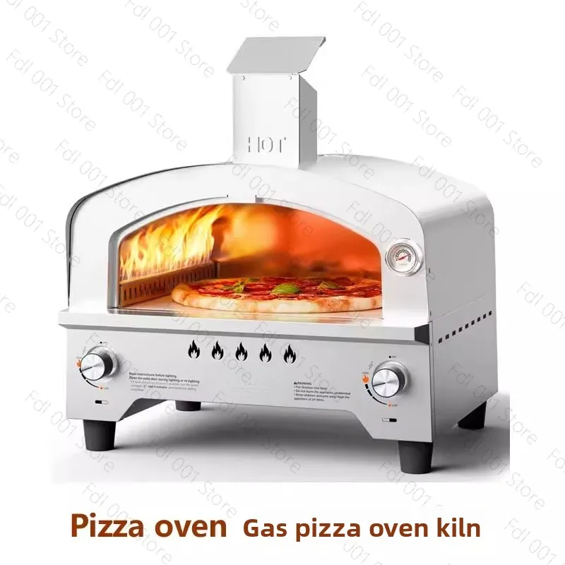 Large gas pizza oven Home kiln Italian classic Napoli pizza oven Stainless steel gas pizza