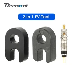 50/5pcs Presta Valve Core Removal Install Tool Bicycle FV/SV Brass Valve Cores Set Plastic Aluminum Nozzle Spanner