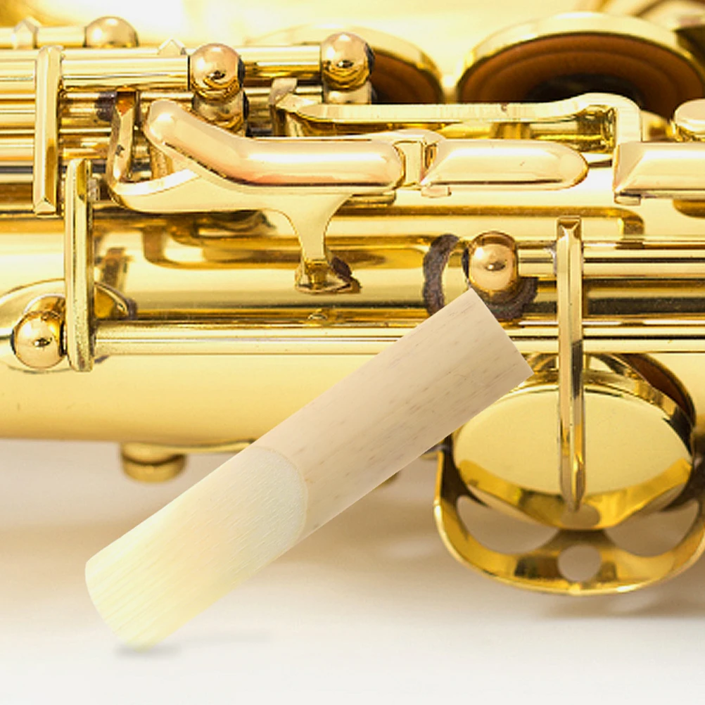 

10pcs Saxophone Reeds 2.5 Alto Sax Reeds 2.5 Saxophone Musical Instrument Parts Instrument Accessories Musical Parts
