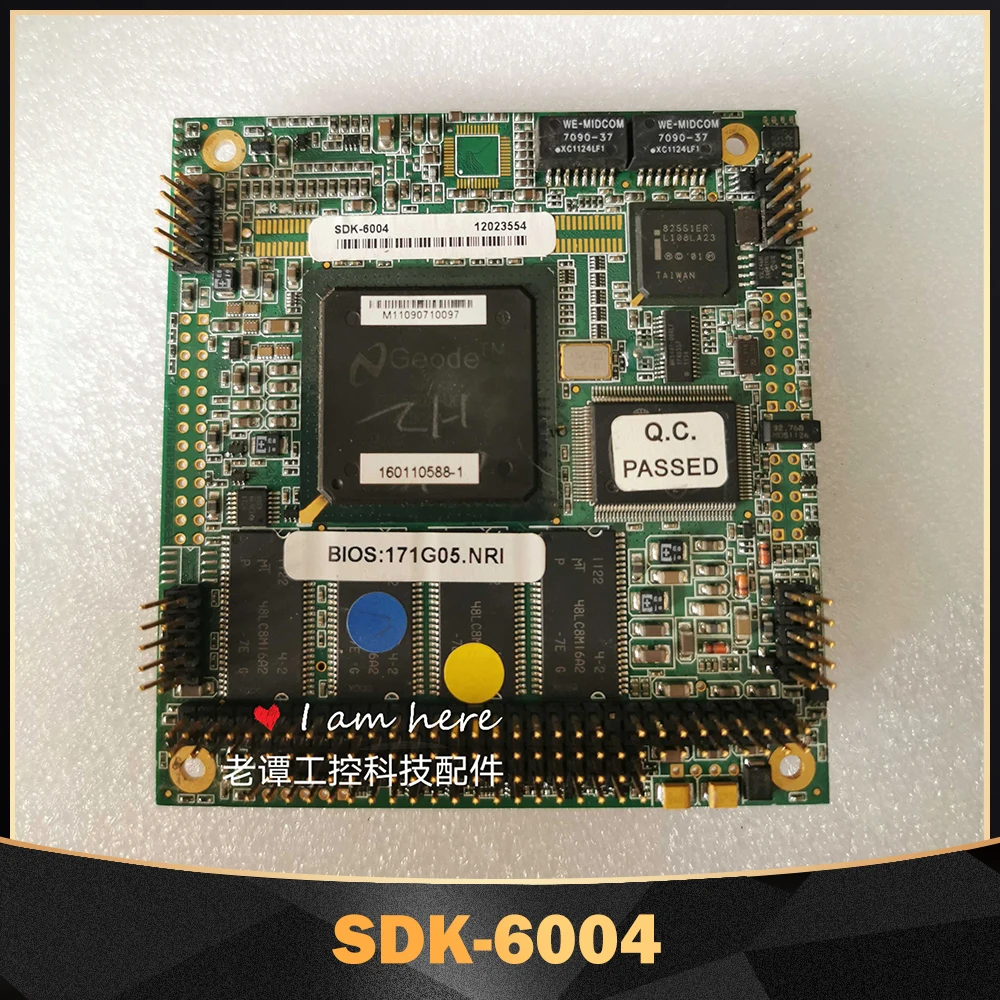 Original Disassembly PC104 Industrial Computer Motherboard SDK-6004