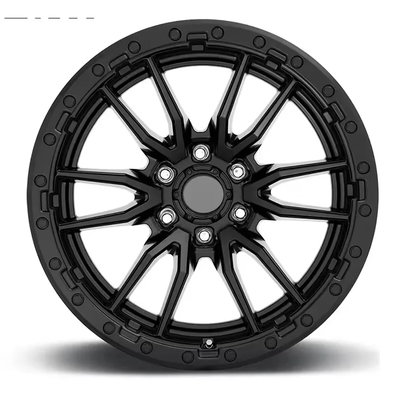 Car Alloy Wheel Rims 15 16 17 18 19 20 21 22 Inch Aluminum Suv Pick-Up Off-Road Car Wheel Rim for toyota Land Cruiser