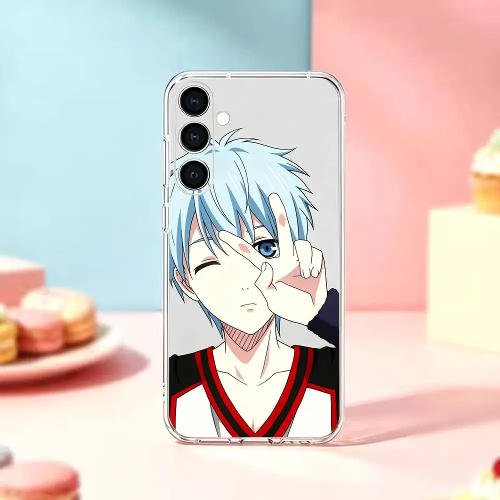 Epic anime K-Kuroko Phone Case for Samsung Galaxy A55 A06 A16 A26 A36 A56 A25 A35 A15 Transparent Flexible Cover