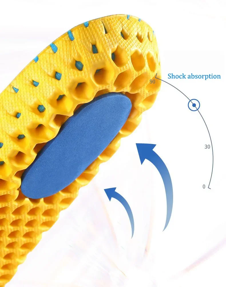 Neue Orthopädische Memory Foam Einlegesohlen Sport Einsatz für Füße Mann Frauen Sohlen Pad Schuhe Sohle Mesh Orthesen Atmungsaktive Lauf Kissen – Detail 8