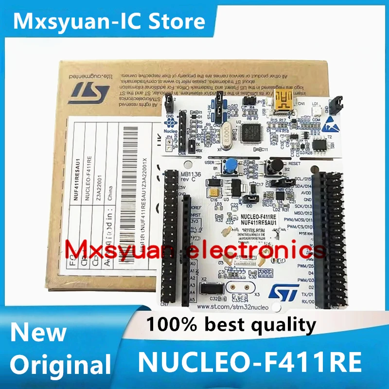 100% Original 1PCS~5PCS/LOT NUCLEO-F411RE NUCLEO-64 STM32F411 Development board learning board