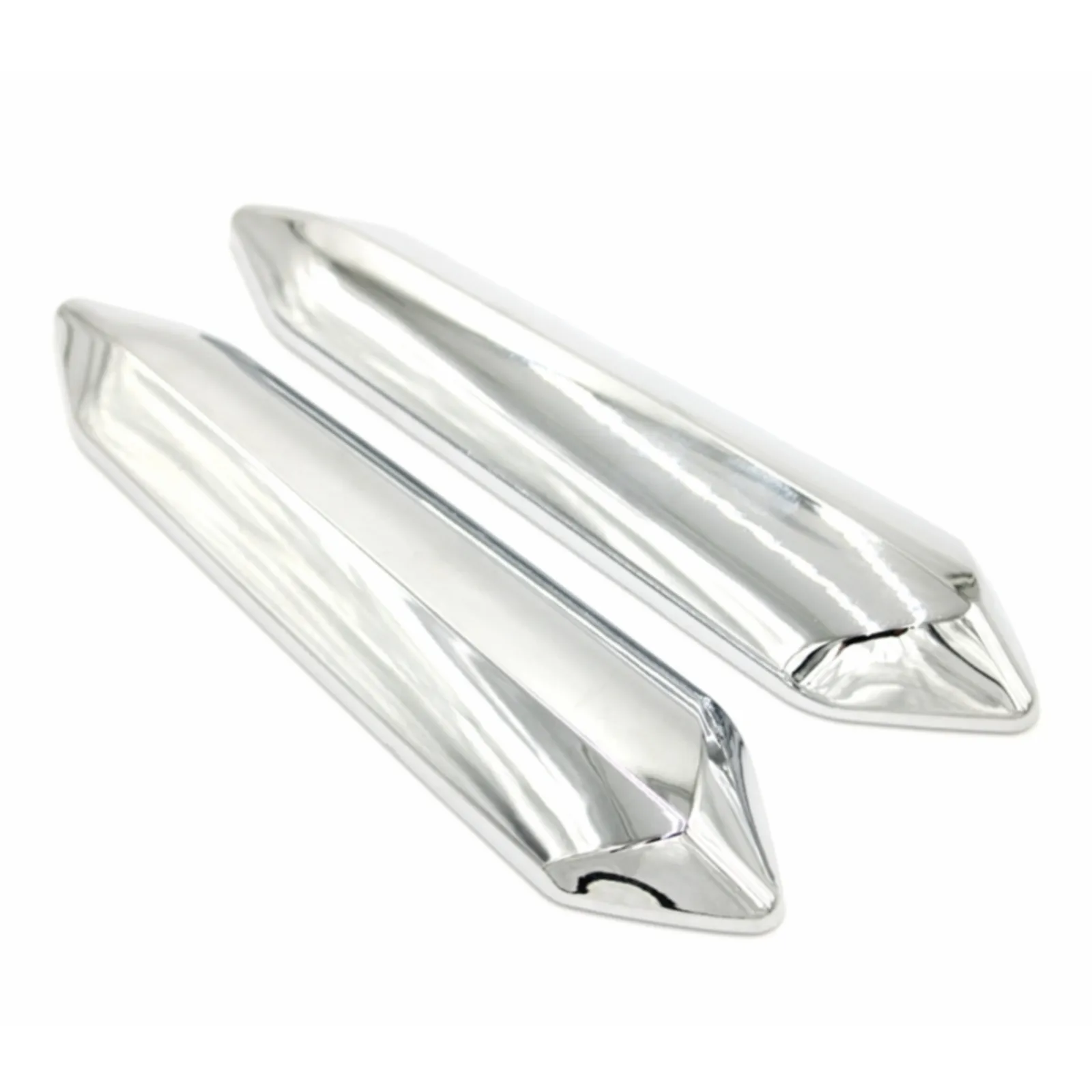 لهوندا الذهب الجناح GL1800 2018-2021 2022 دراجة نارية الزجاج الأمامي تبختر غطاء لهجة تقليم الكروم هدية اكسسوارات الديكور