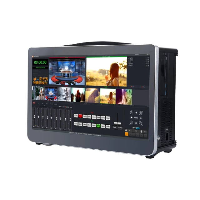 2026 21.5 Inch Downward Industrial Computer Chassis With 7-expansion Slots Portable Rugged Notebook Laptop Computer All-in-one C