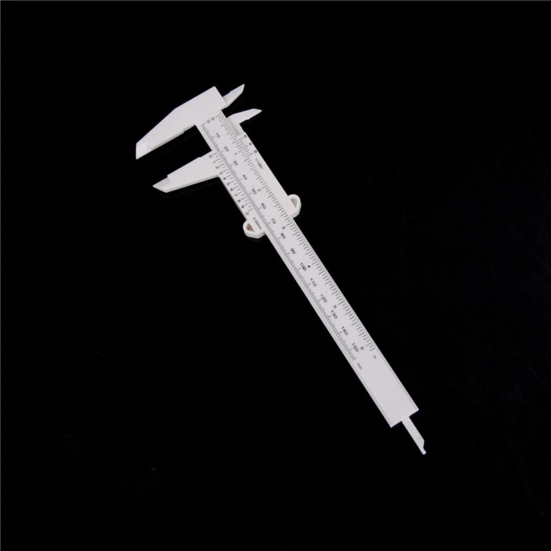 6 Inch 150mm Plastic Ruler Sliding Gauge Vernier Caliper Jewelry Measuring tool