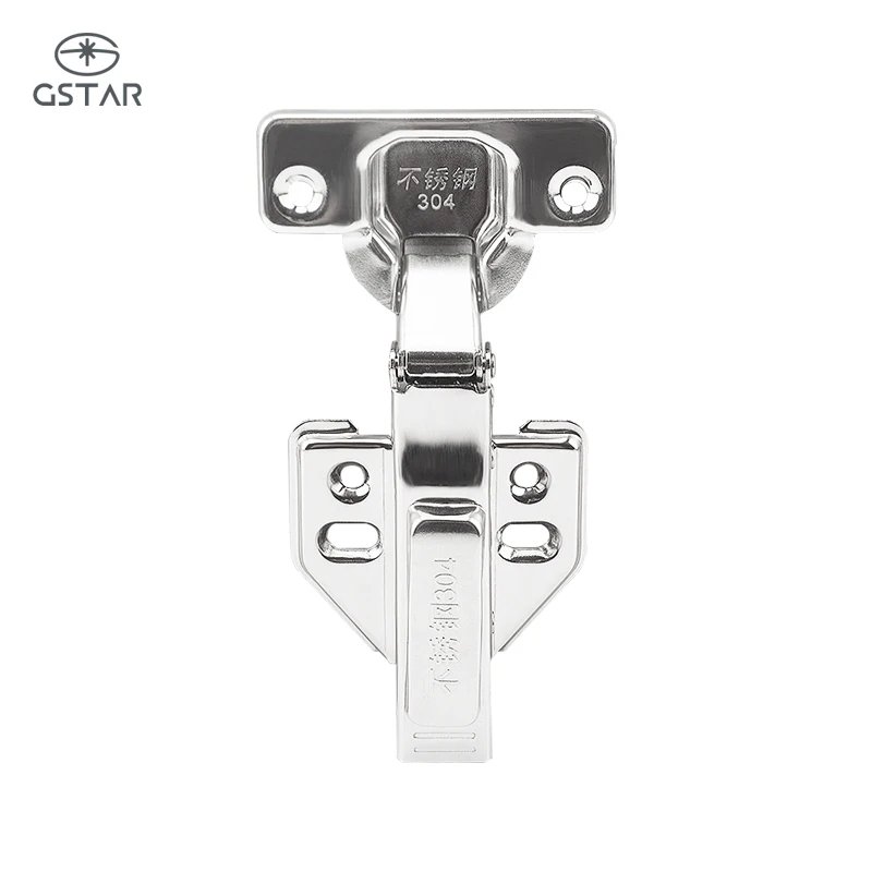 Furniture Fitting Stainless Steel Soft Closing Kitchen Cabinet Hinges Concealed Hidden Hydraulic Door Hinge
