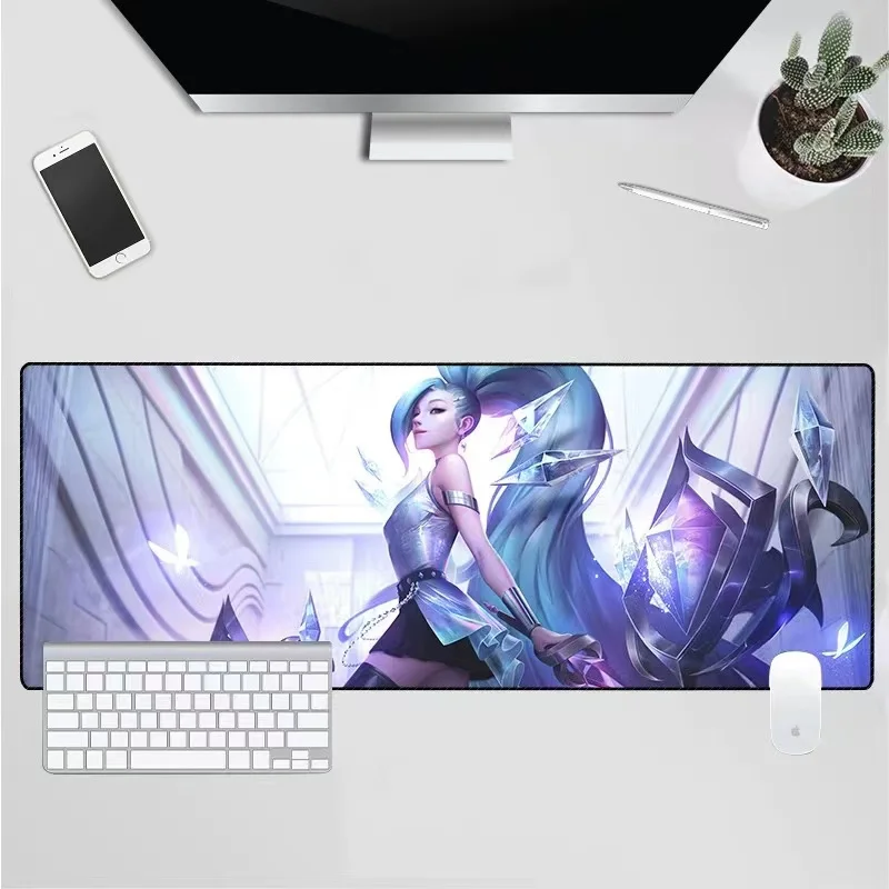 Overwatch Watch Série Pioneer Tapetes de mesa, jogos de anime feminino, teclado de escritório grande, mouse pad, teclado de computador masculino