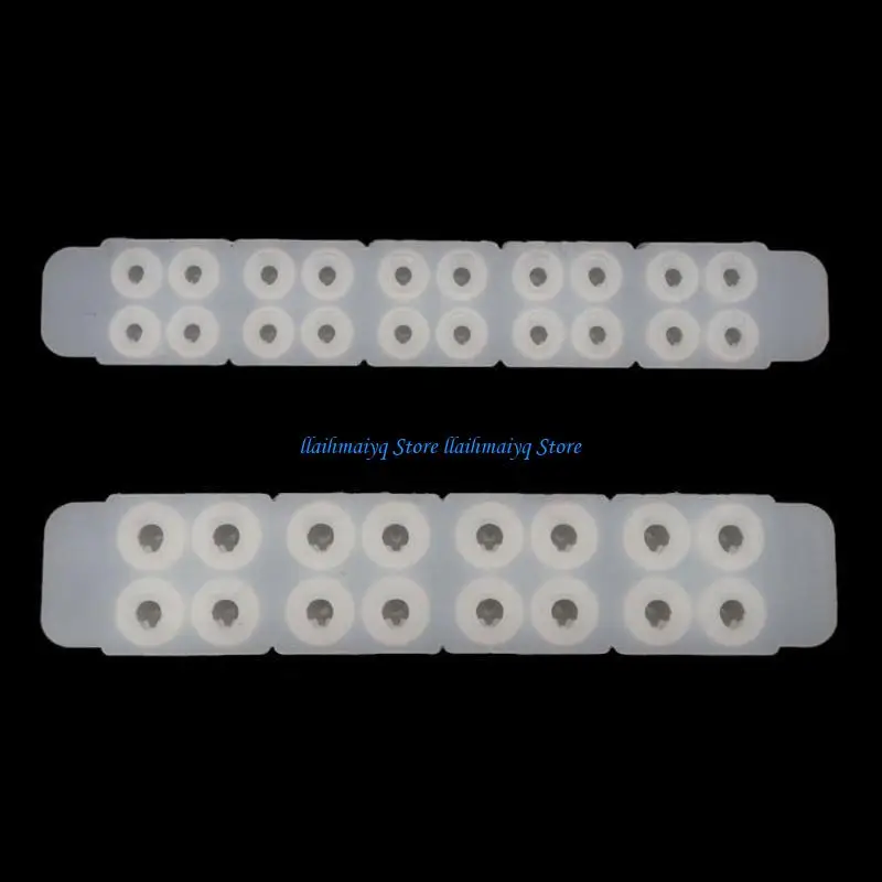 

573B формы для бусин с головой черепа для DIY браслетов, ювелирных изделий, инструменты, формы для УФ-эпоксидной смолы