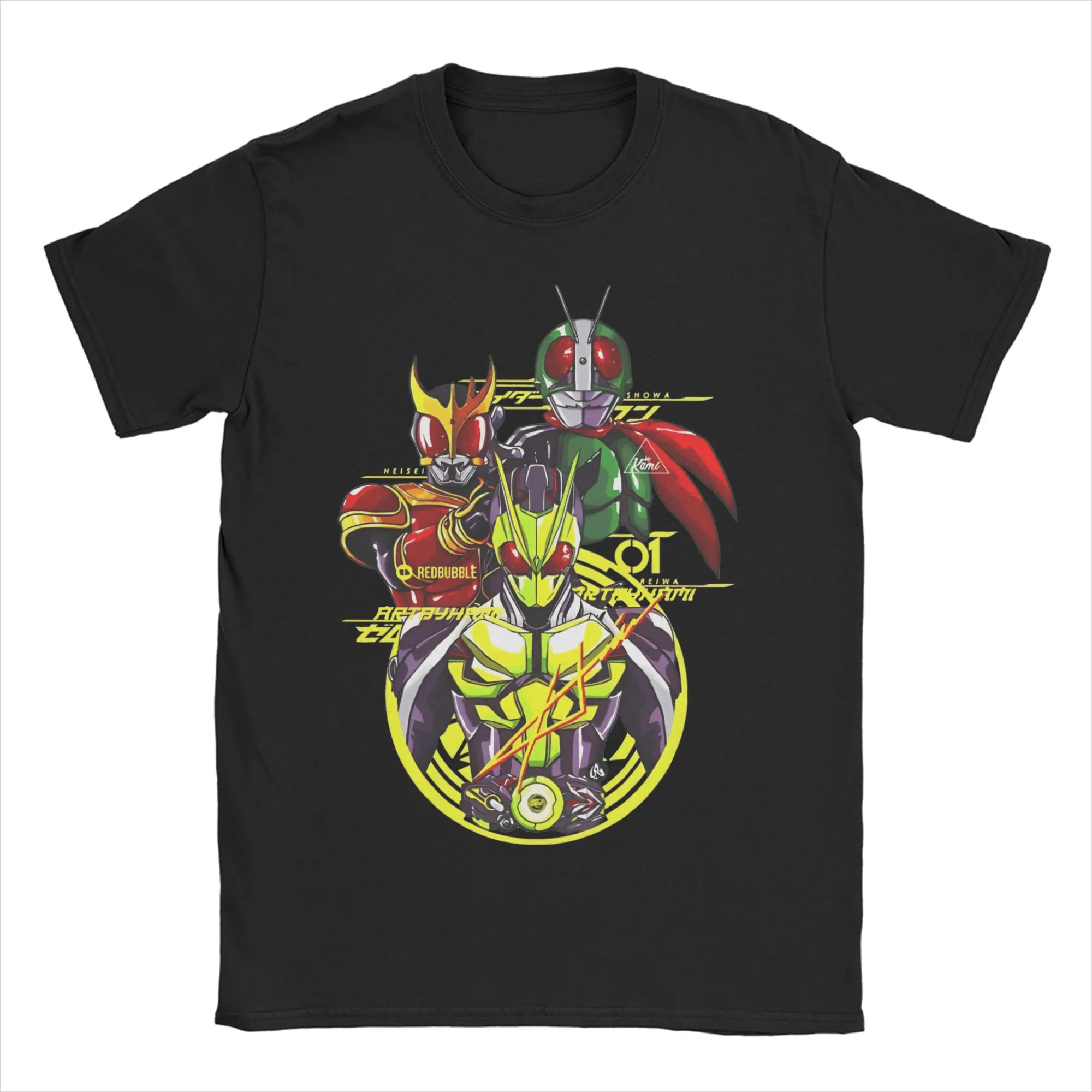 Kamen Rider GENERATIONS T-Shirts Men Women  Fashion Pure Cotton Tee Shirt Crew Neck Short Sleeve T Shirt Summer Tops