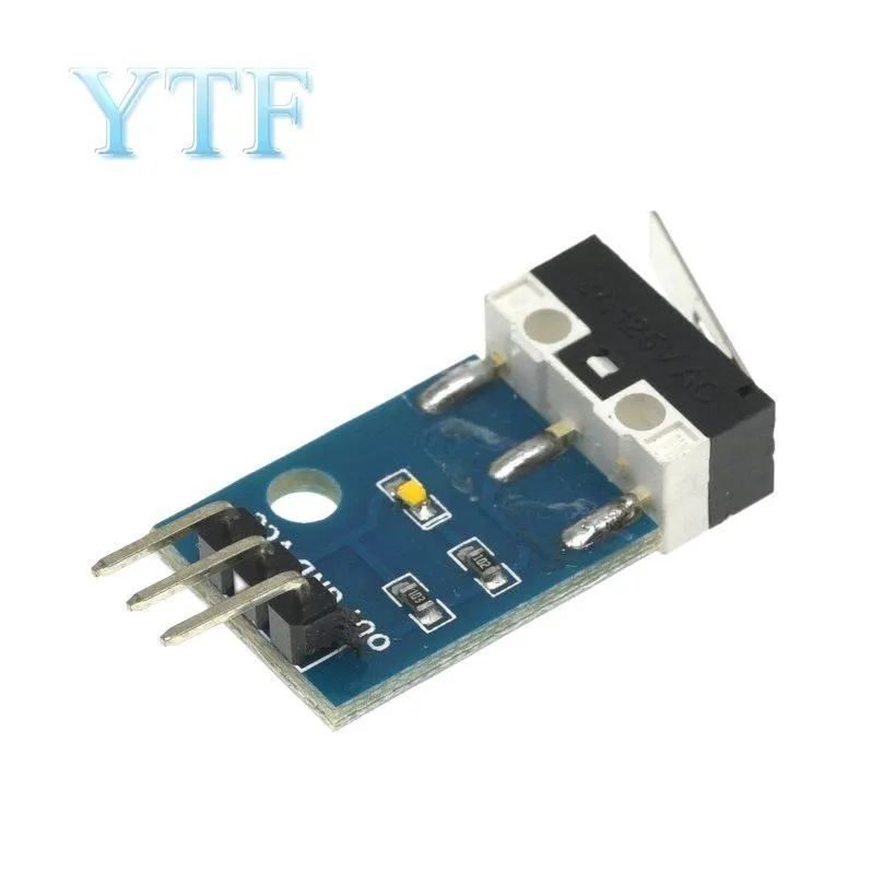 Sensor de colisão do helicóptero do carro, Módulo Impact Switch, Modelo robô com cabo Dupont