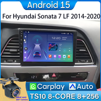 Car Radio Android For Hyundai Sonata 7 LF 2014 2015 2016 2017-2020 GPS Navigation Auto Stereo Multimedia Player No 2din 5G Wifi