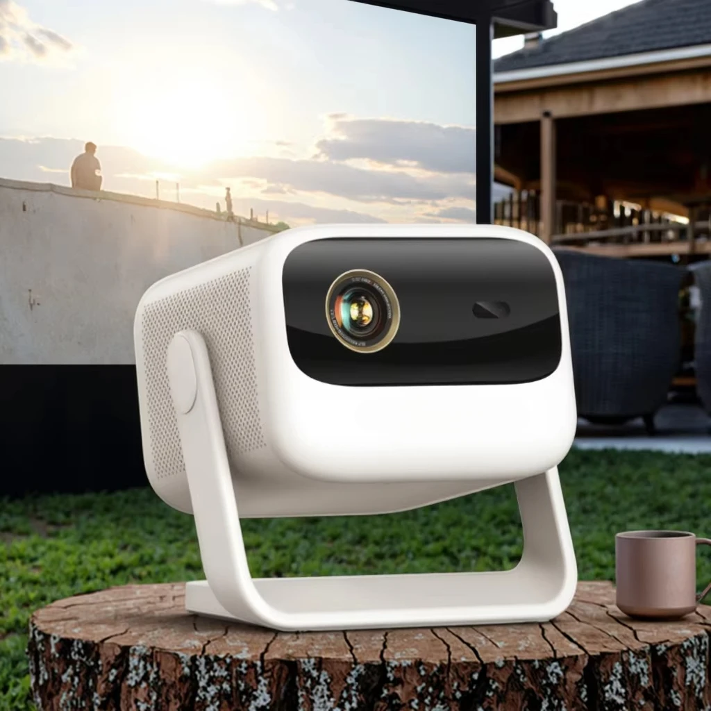 

U90 2025 Best Battery Outdoor Home Projector 700 ANSI 4K 20800mAh Rechargeable Portable DLP Android 11 Projector