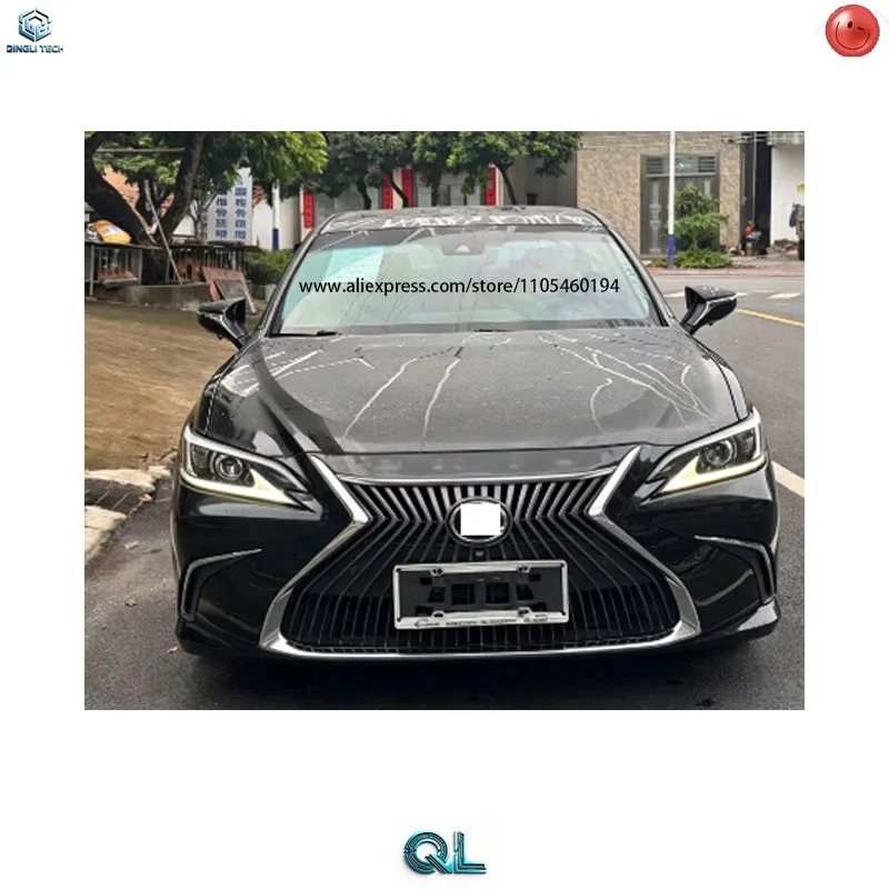 ES200/250/ES300h grille decoration grille with chrome decoration, factory direct output, suitable for 2018-2021 Lexus ES models