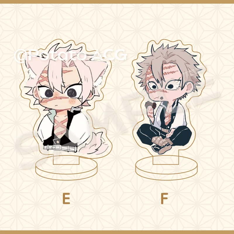 ชินาซูกาวะ ซาเนมิ ดาบพิฆาตอสูร: คิเมทสึ โนะ ไยบะ ฟิกเกอร์อะคริลิคแบบตั้งโต๊ะสองด้าน อนิเมะสองมิติ ของสะสม
