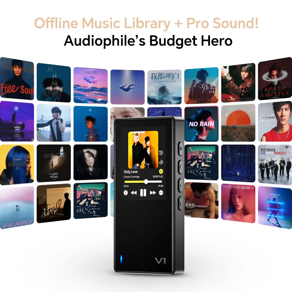 سماعات TempoTec Variations V1، IM05، IM01، مشغل موسيقى HiFI، USB DAC، DAP، مضخم سماعة الرأس، منافذ 4.4 مم و3.5 مم، PEQ، #2