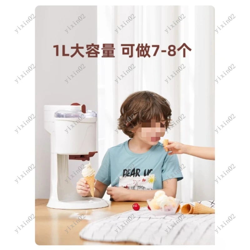 Home Small Fully Automatic Ice Cream Maker DIY Ice Lolly Machine - Easy Homemade Sorbet And Frozen Yogurt Maker