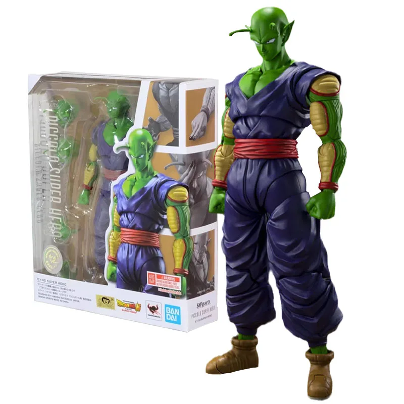 

Bandai Genuine Figure Dragon Ball Model Kit Anime Figrues SHF Piccolo Super Hero Collection Action Figure Model Boys Toys Gifts