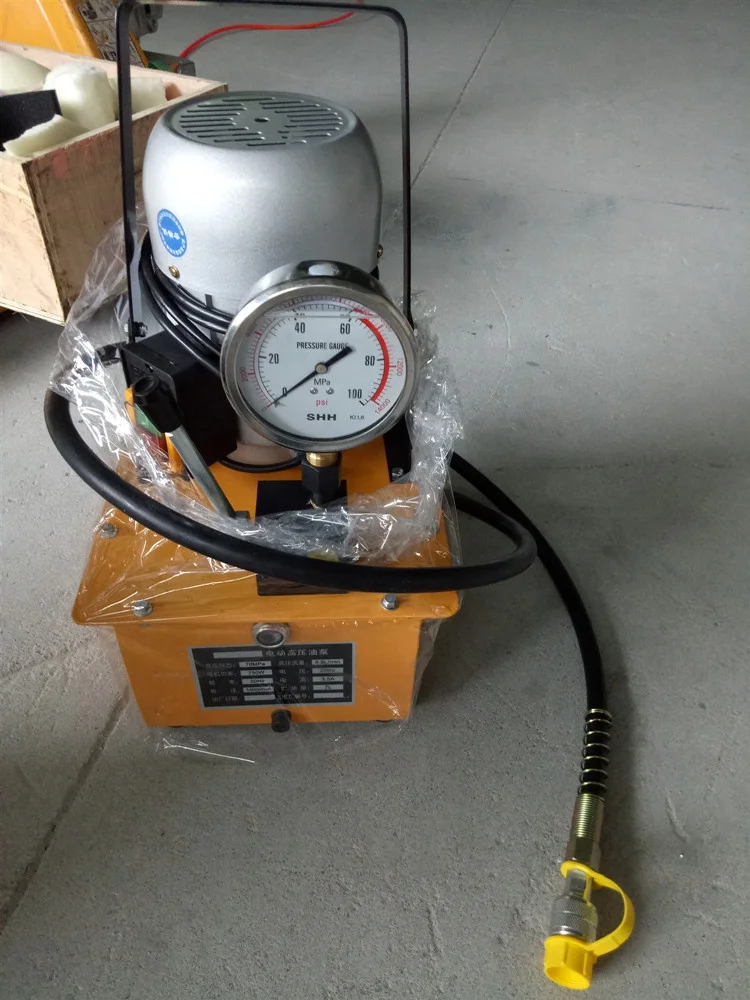 Customizable high pressure 70MPa electric hydraulic piston pump single and double circulation hydraulic tool
