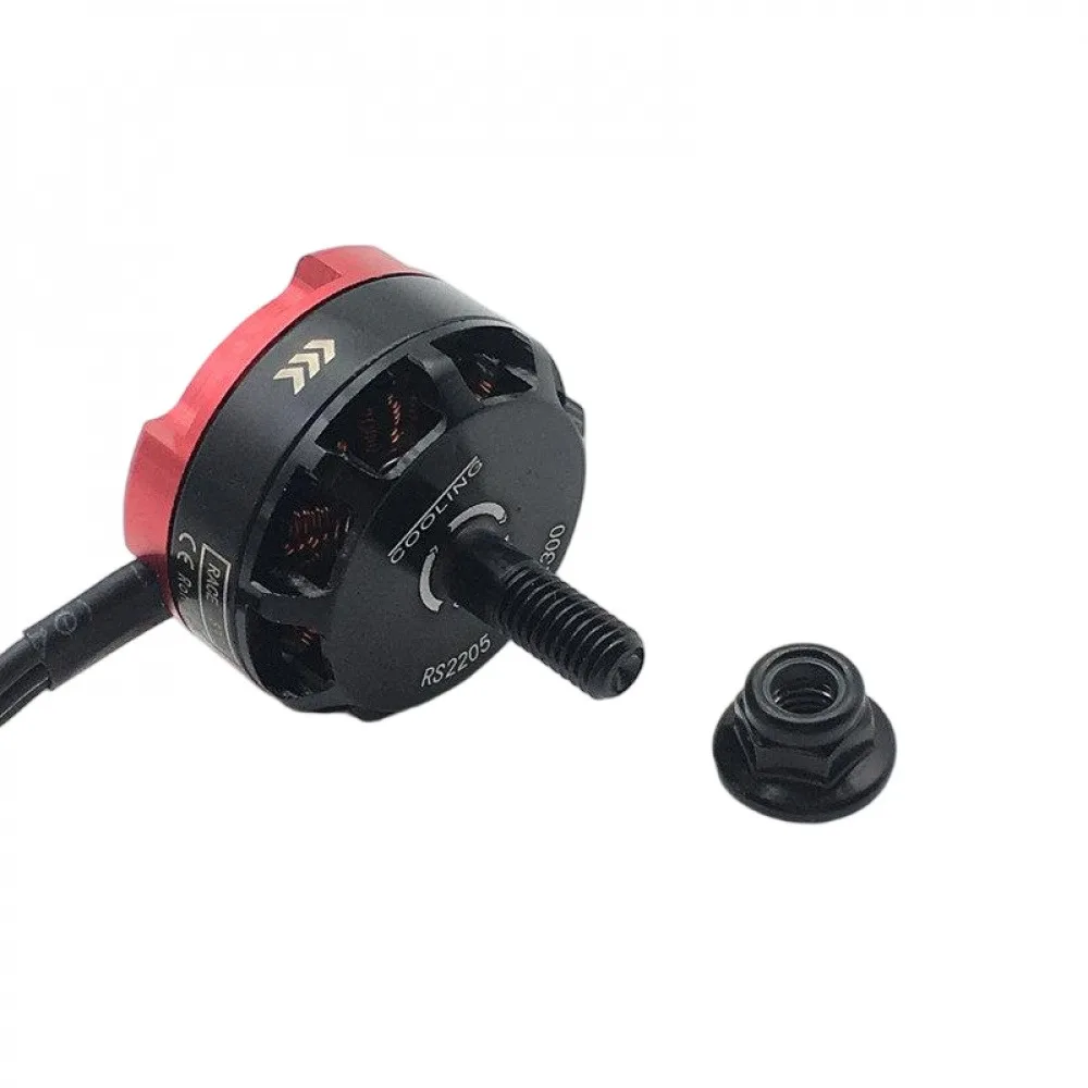 2205 2300KV Brushless Motor 12N14P 3S-4S LiPo High Speed Drone Motor CW/CCW Brushless Motor for FPV Racing Quadcopter Multirotor