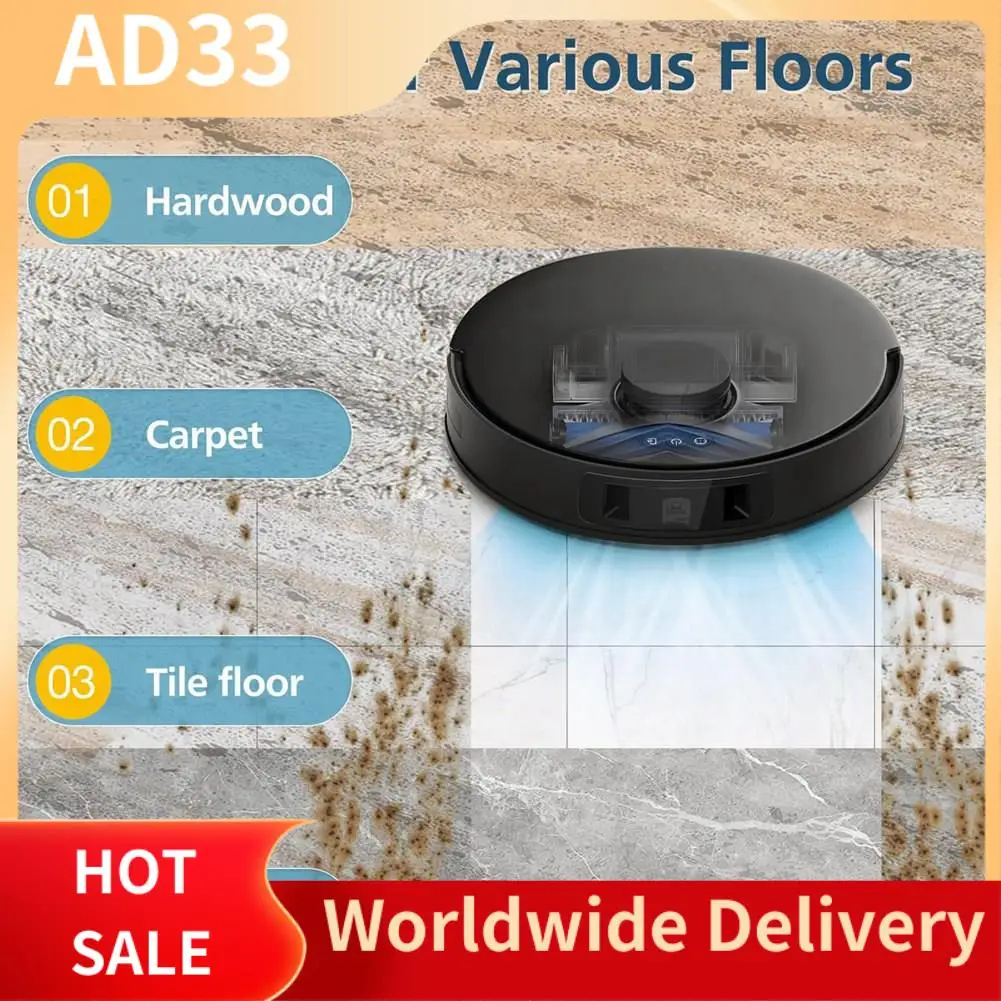 19-Piece Replacement Kit For ECOVACS DEEBOT T30S/T30S COMBO/T30S Pro Vacuum Cleaners