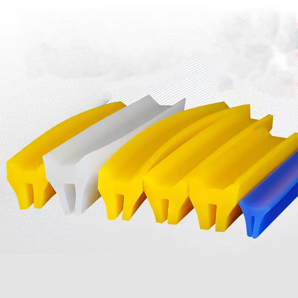 Bande d'étanchéité en Silicone en forme de U/Y/R/H, 1 mètre, bande d'étanchéité de protection des bords, pour voiture, anti-poussière, sécurité, collecteur de poussière