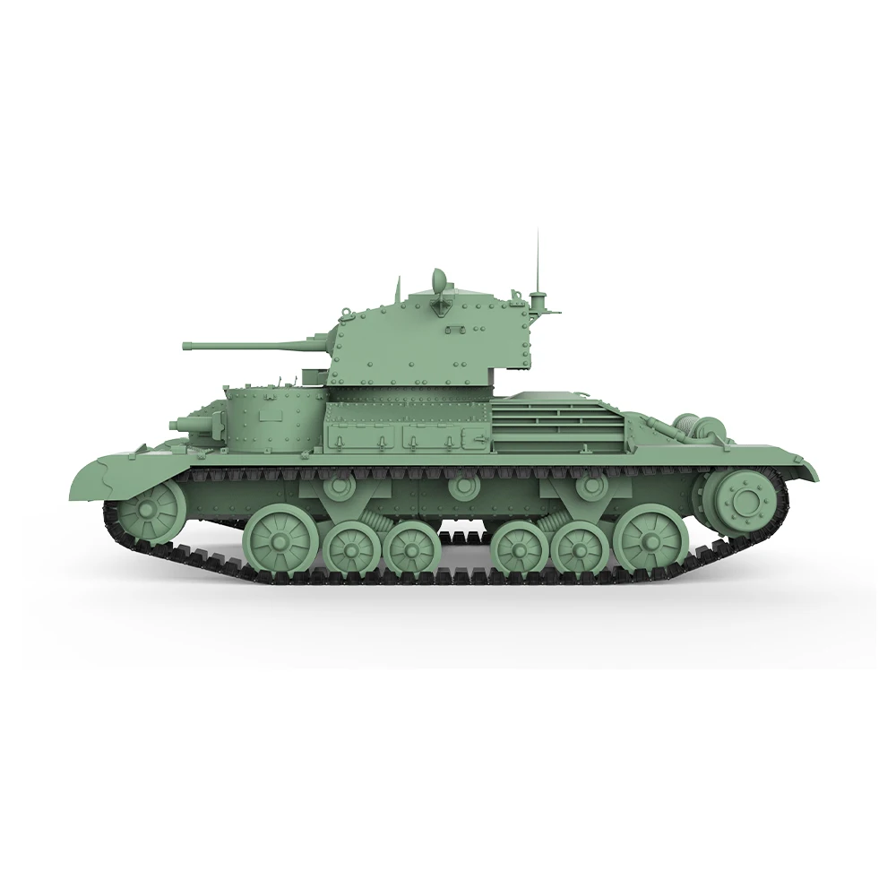 SSMODEL SS72560 1/72 25mm Military Model Kit British A9 Cruiser MkI Light Tank