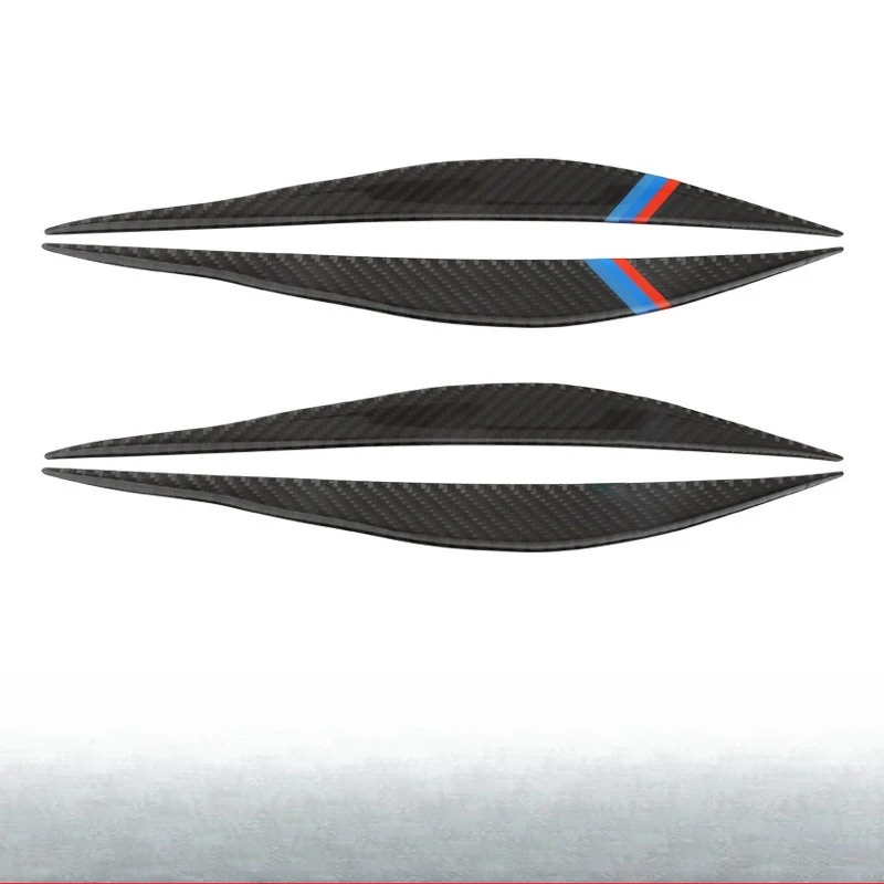 

Подходит для 3-й серии, лампа из углеродного волокна, модификация бровей F30, 320li, декоративная полоса для бровей, внешняя модификация