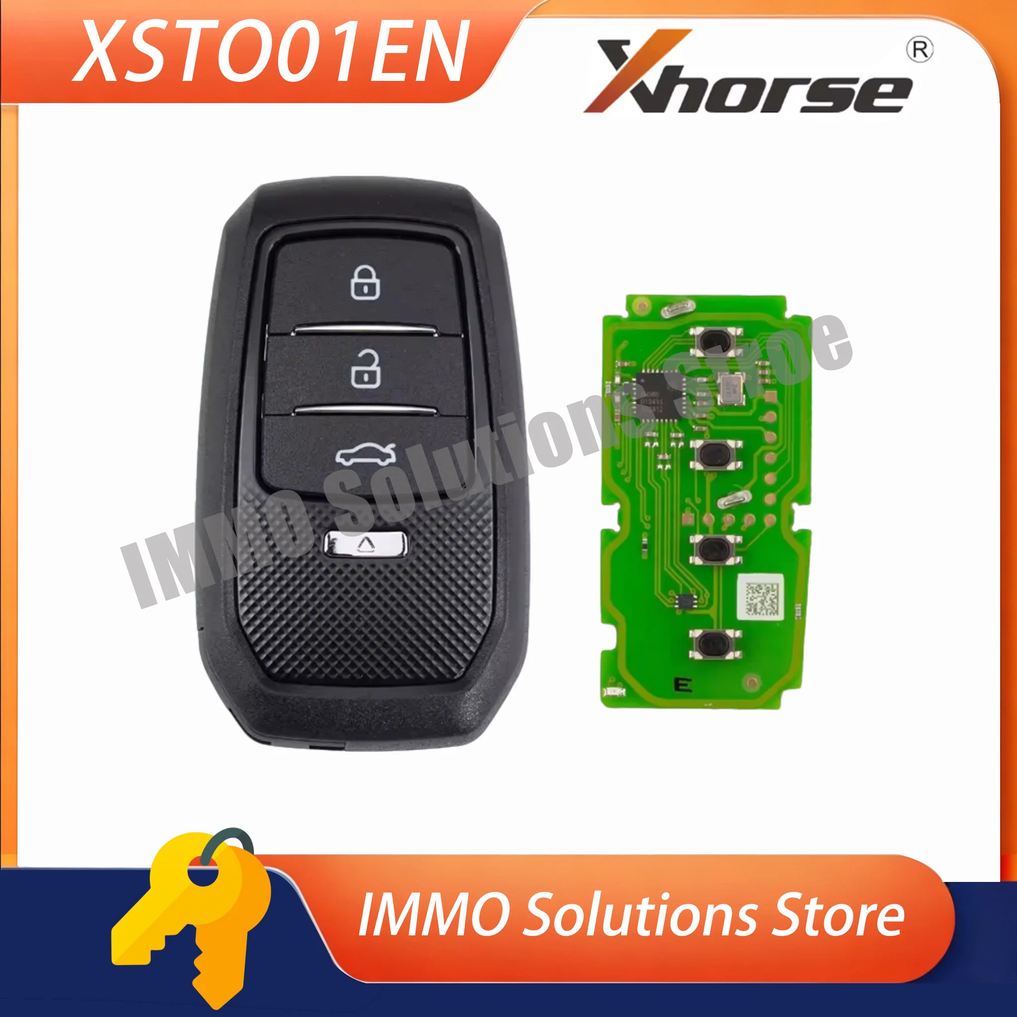 Xhorse Vvdi KeyXSTO01EN for Toyota XM38 Support 4D 8A 4A All in One Universal VVDI XM38 Smart Key Fob Chip Support 312 314 315 4