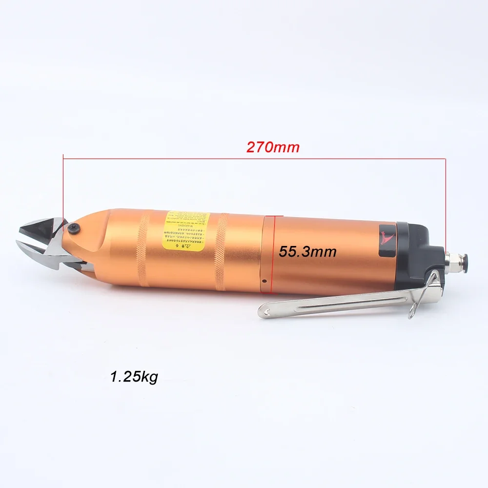 Quality HS-35P+S7P Pneumatic Nipper Metal Shear Air Scissors for  4.8mm Copper Wire 4.0mm Iron Wire