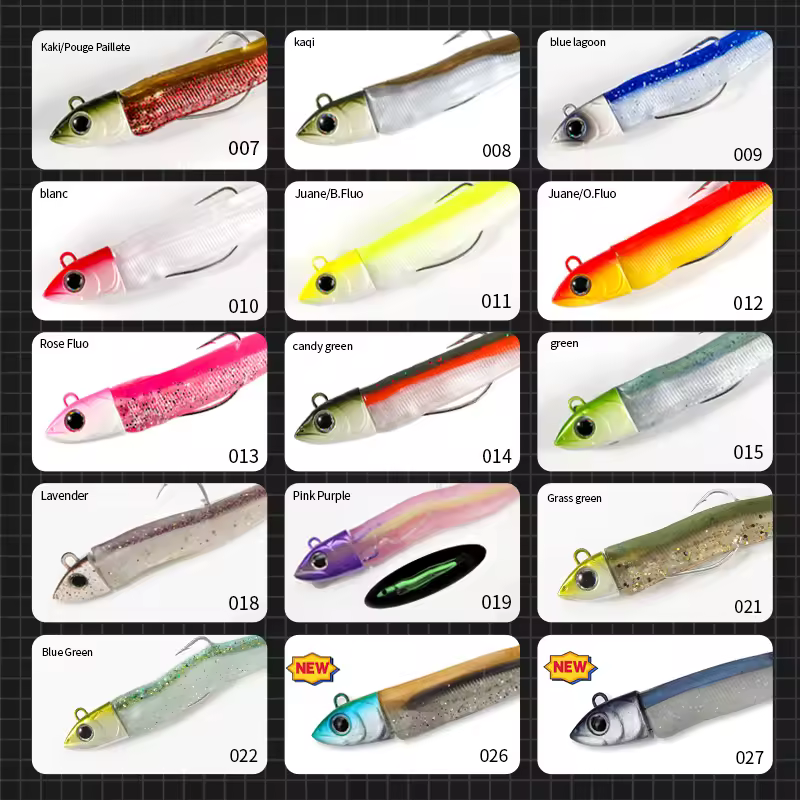 Hunthouse Fishing Barre T. Minnow Lure 7g/12g/25g/40g/60g/90g/120g JIgging Head Soft Silicone Bait Wobblers For Bass Pike Leurre - Image 4