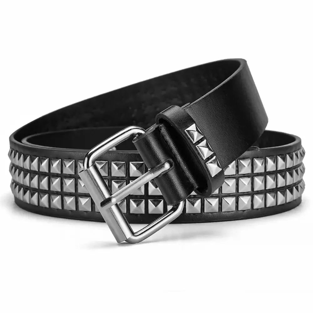 Trend Niet Gürtel Heavy Metal Gürtel Männer Frauen Punk Nachtclub Rock Stil Gürtel Jeans Gürtel Y2K Gürtel Mode Dekoration frauen gürtel – Detail 14
