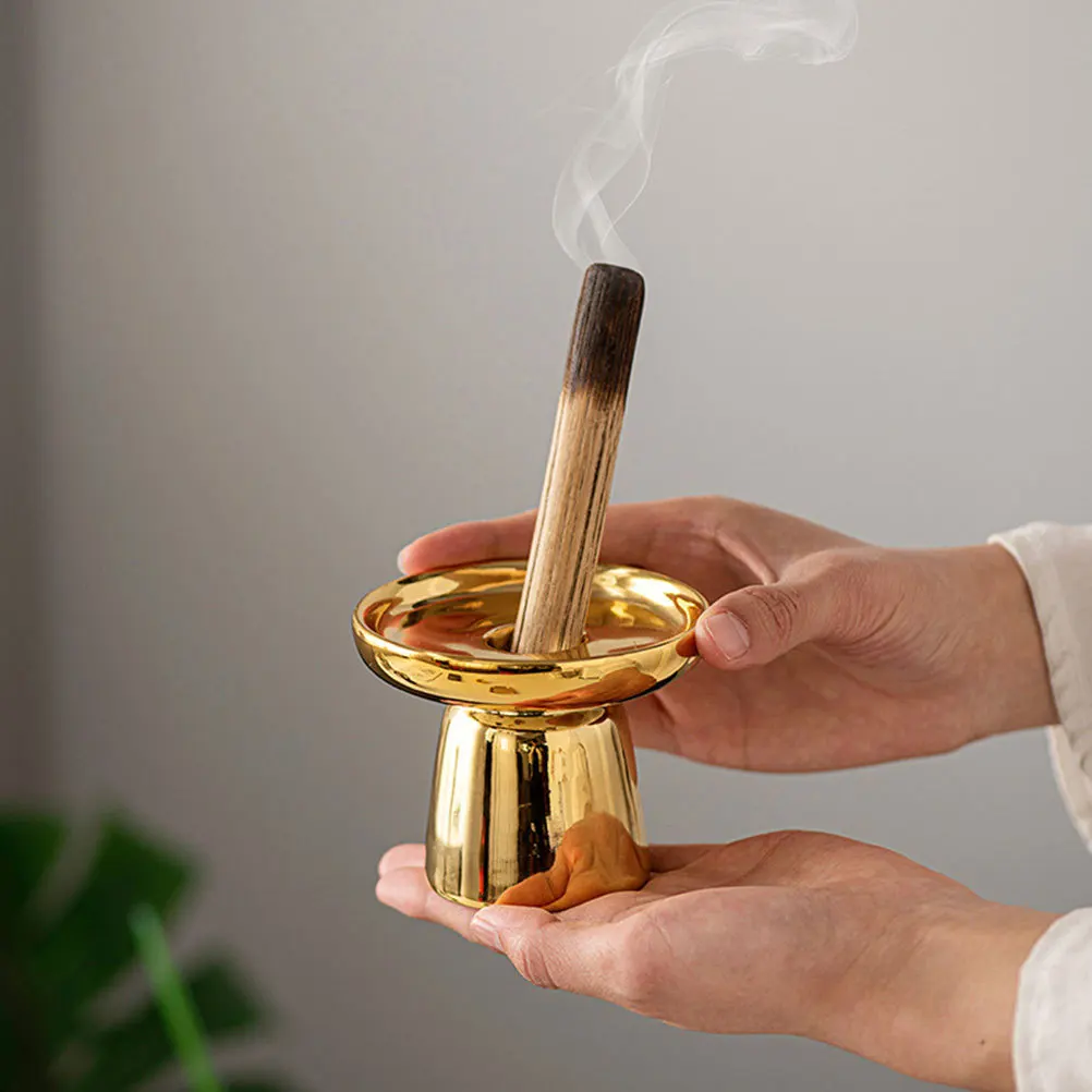 

Ceramic Incense Holder Sage Burner Tray Portable Wood Incense Stick Burner Desktop Decorative Stand