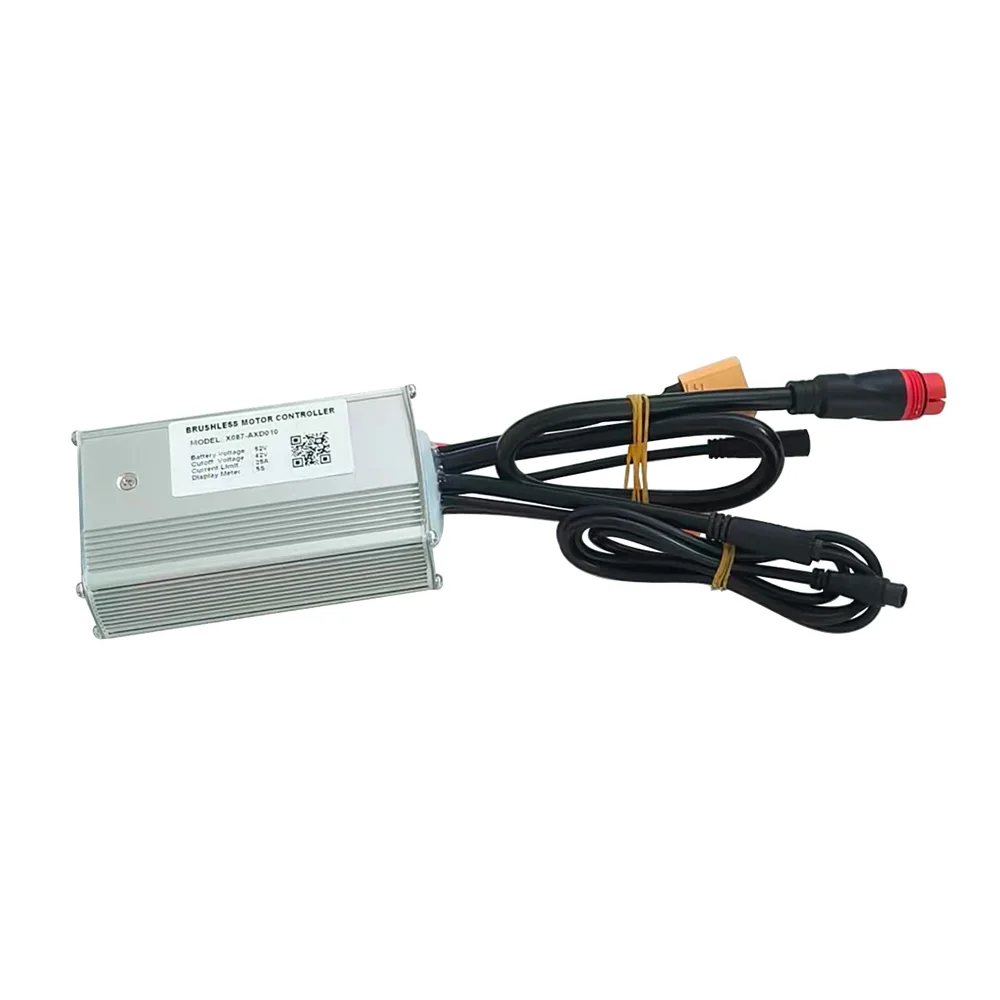 

Electric Bicycle Brushless Motor Controller X087-AXD010 52V 25A 5S for Electric Scooters MTB Ebike Accessories Speed Controller