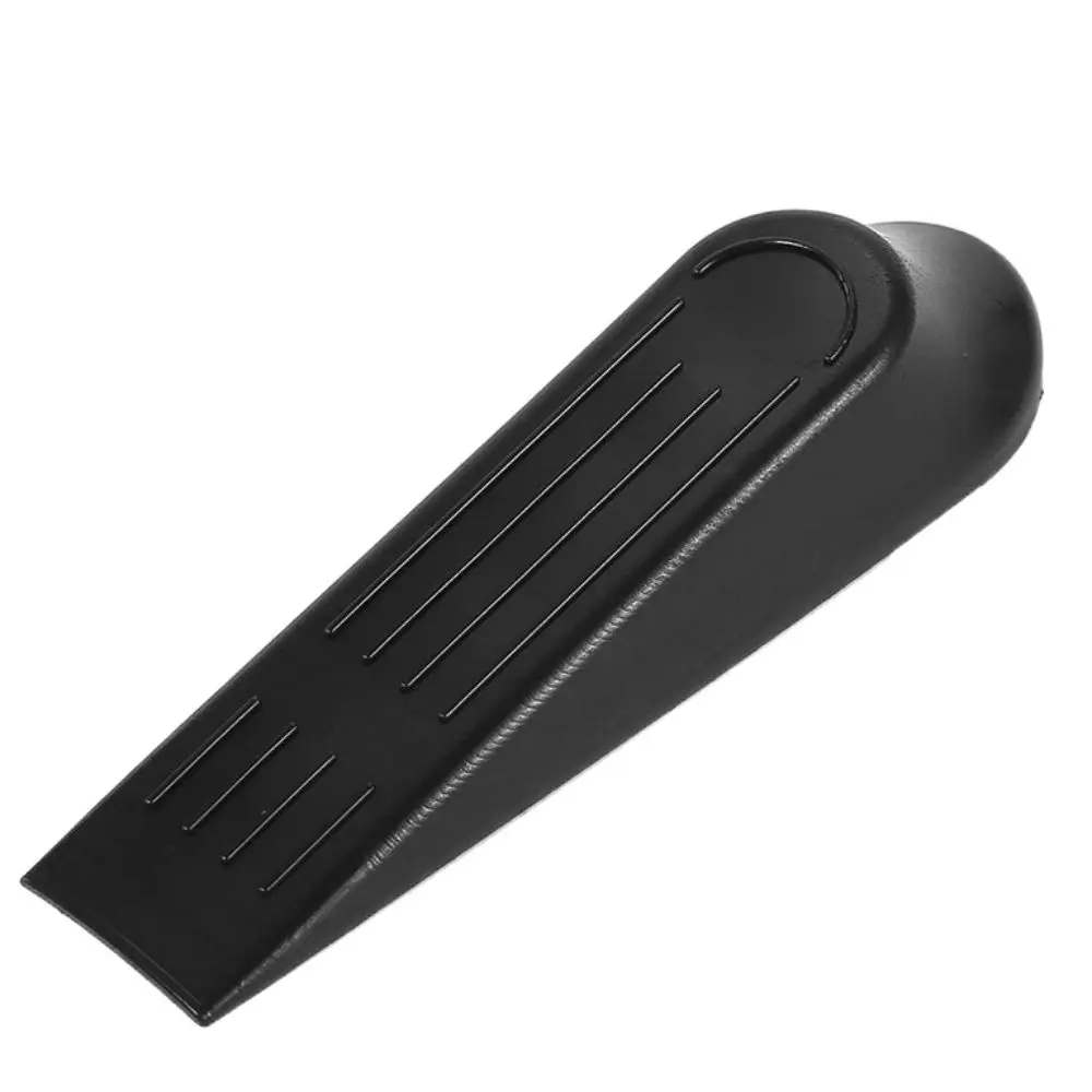 

5 pcs Durable Safety Door Stopper Nail-free Non-Slip Door Holder Black Windproof Door Block Home