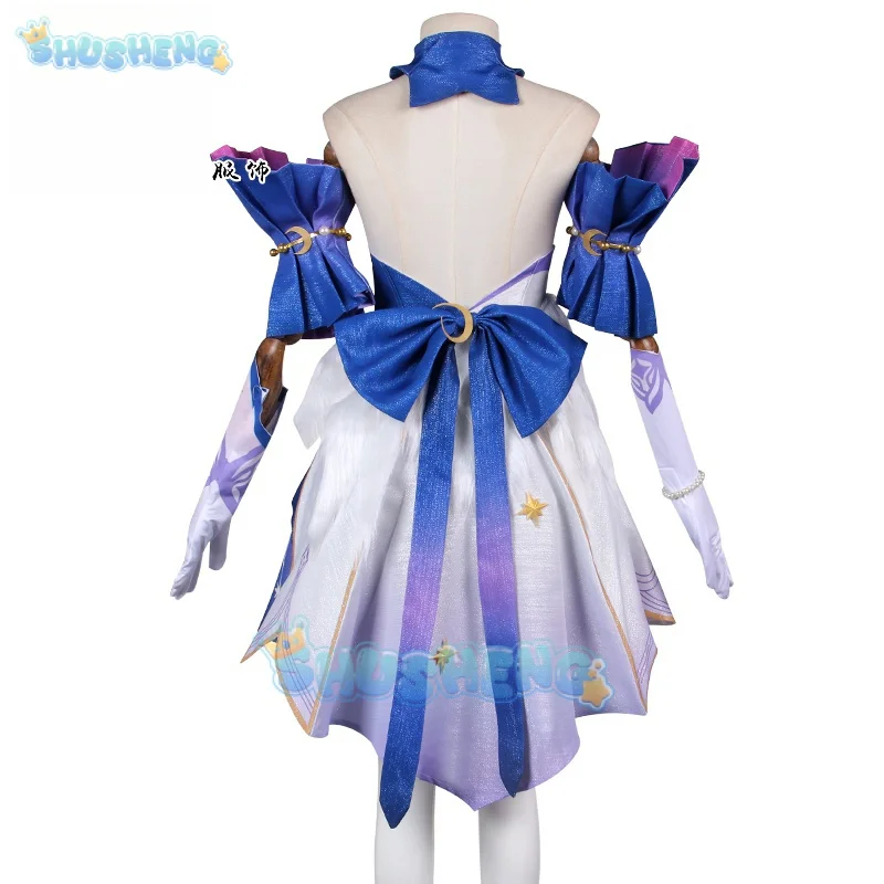 Honkai 스타레일 로빈 코스프레, 앨리스 히모라, 여성용 애니메이션 의상 풀 세트