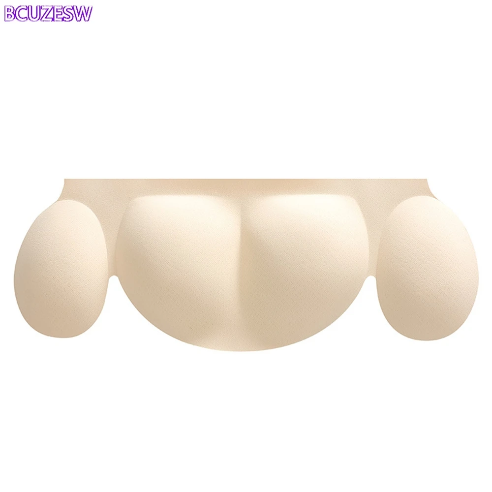 Almohadillas levantadoras de glúteos de látex, almohadillas falsas para cadera, almohadillas regordetas Unisex para adultos, potenciadores de glúteos, insertos, ropa moldeadora de látex, moldeador de cuerpo de cadera, 1 ud.