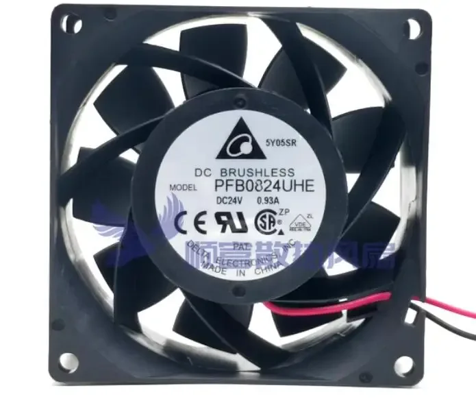 

Ltsf For Delta Electronics PFB0824UHE DC 24V 0.93A 80x80x38mm 2-Wire Server Cooling Fan8cm