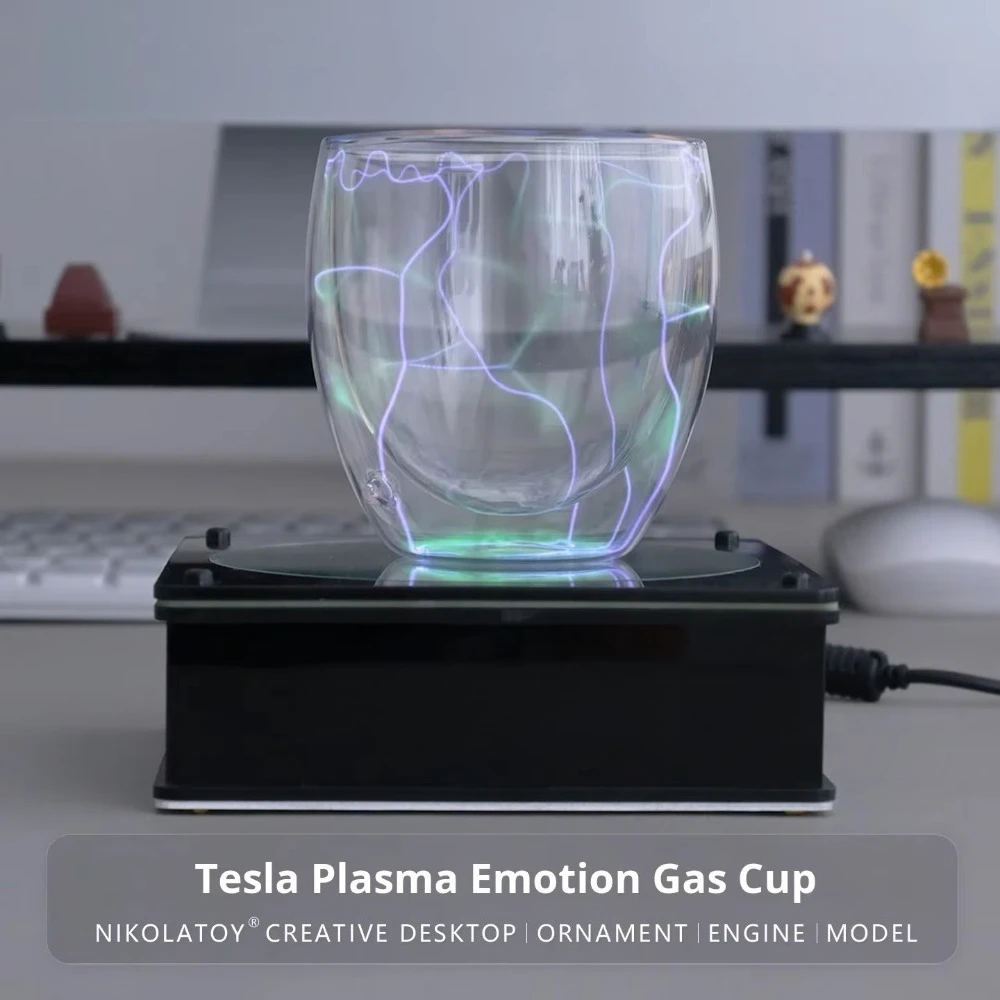 Novelty Noble Gas Electronic Transition Lightning Cup, Paper Science Teaching Experiment Kit for Physics Education